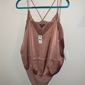 Express XL silky camisole bodysuit - NWT